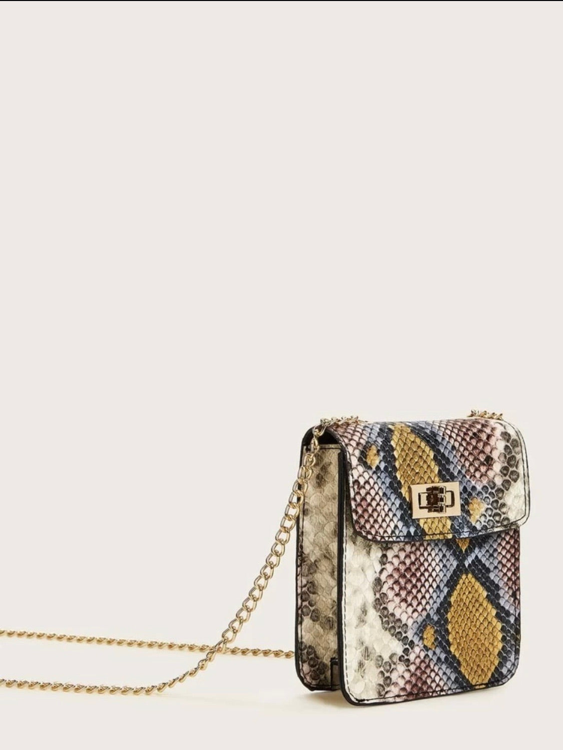 Twisted Tote Handbag