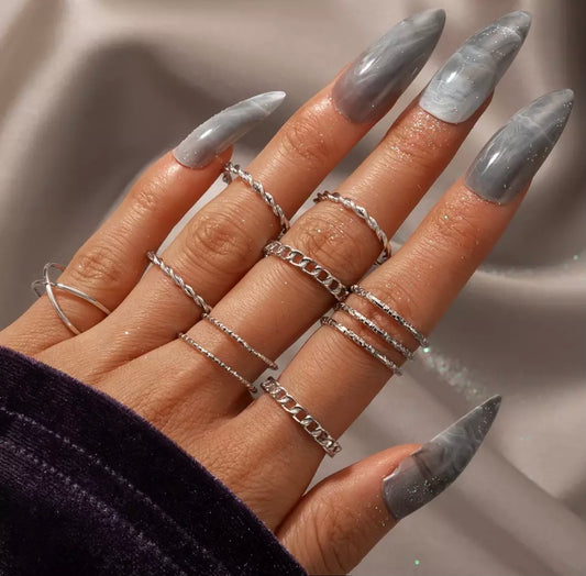 Wild Side  Ring Set