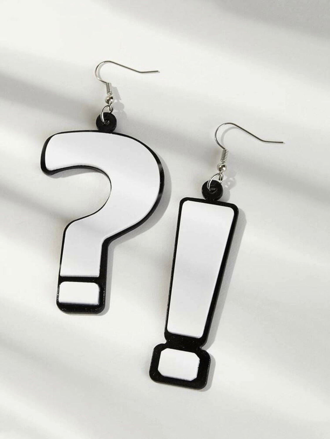 Punctuation Earrings