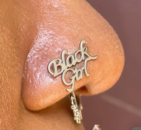 Black Girl Nose Ring