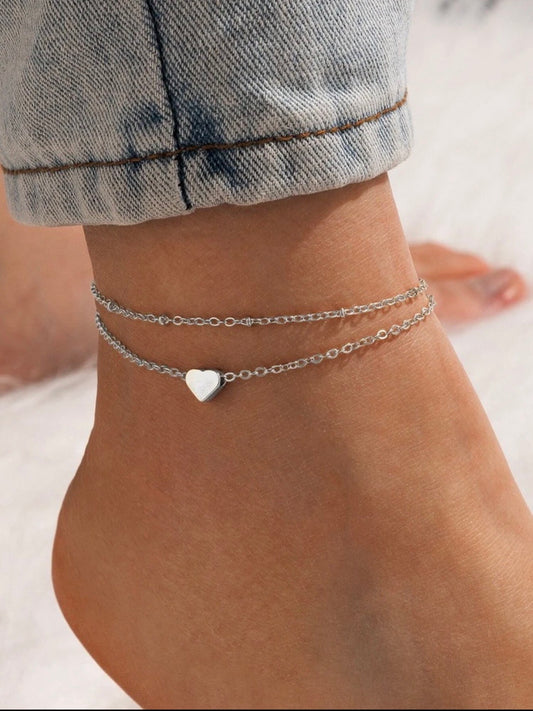 Heart Anklet