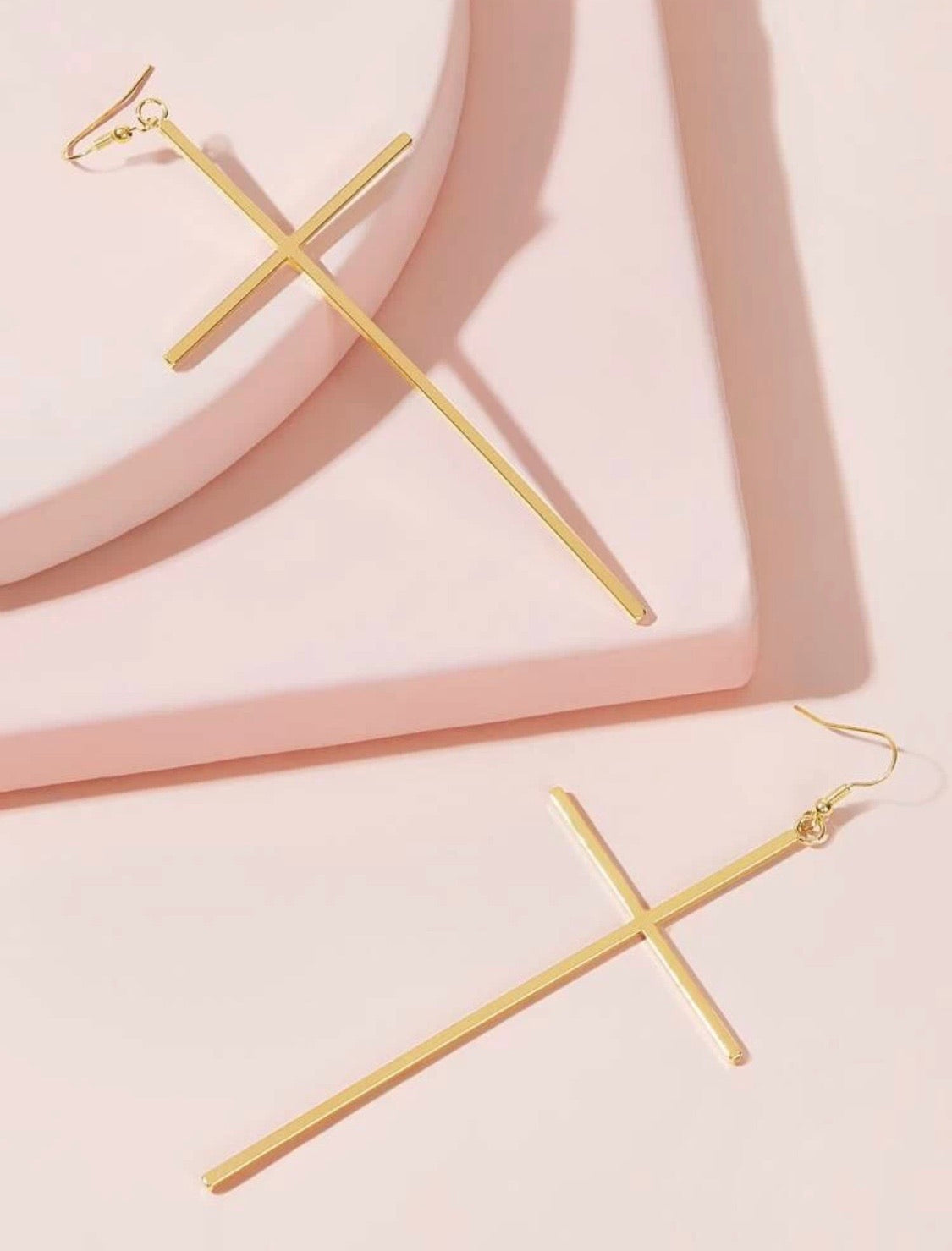 Populous Cross Earrings